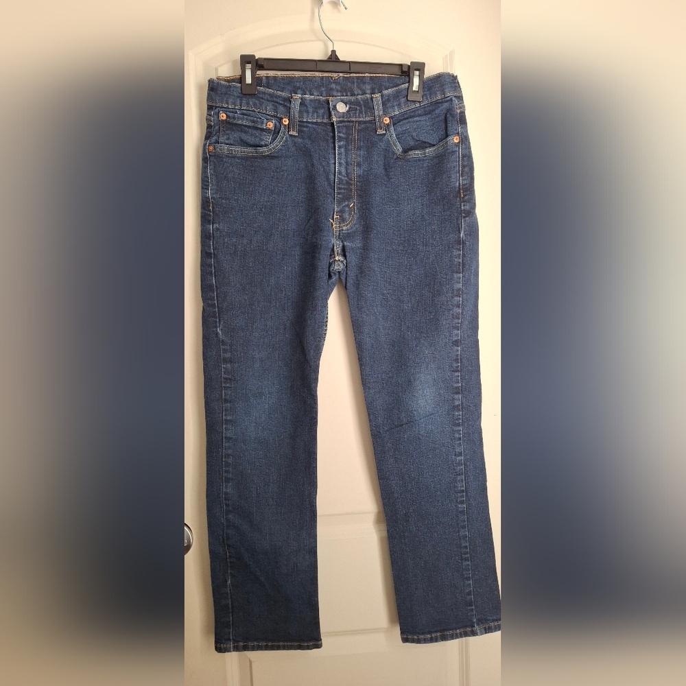 Levis 514‎ straight mens jeans w34 L30 casual church office school strech